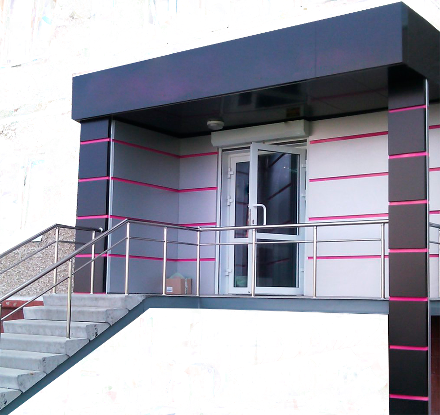 Входная группа нежилого помещения в г Липецк